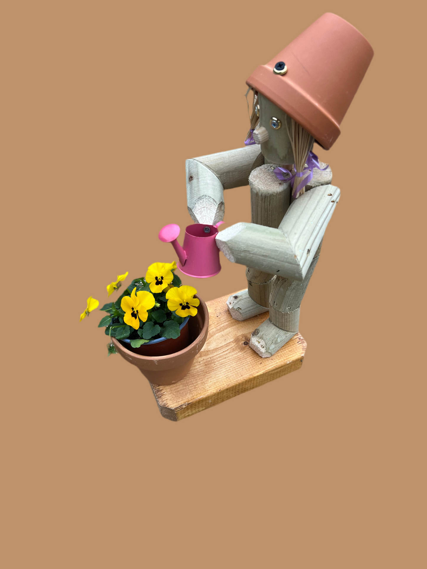 Little Girl or Boy holding a watering can