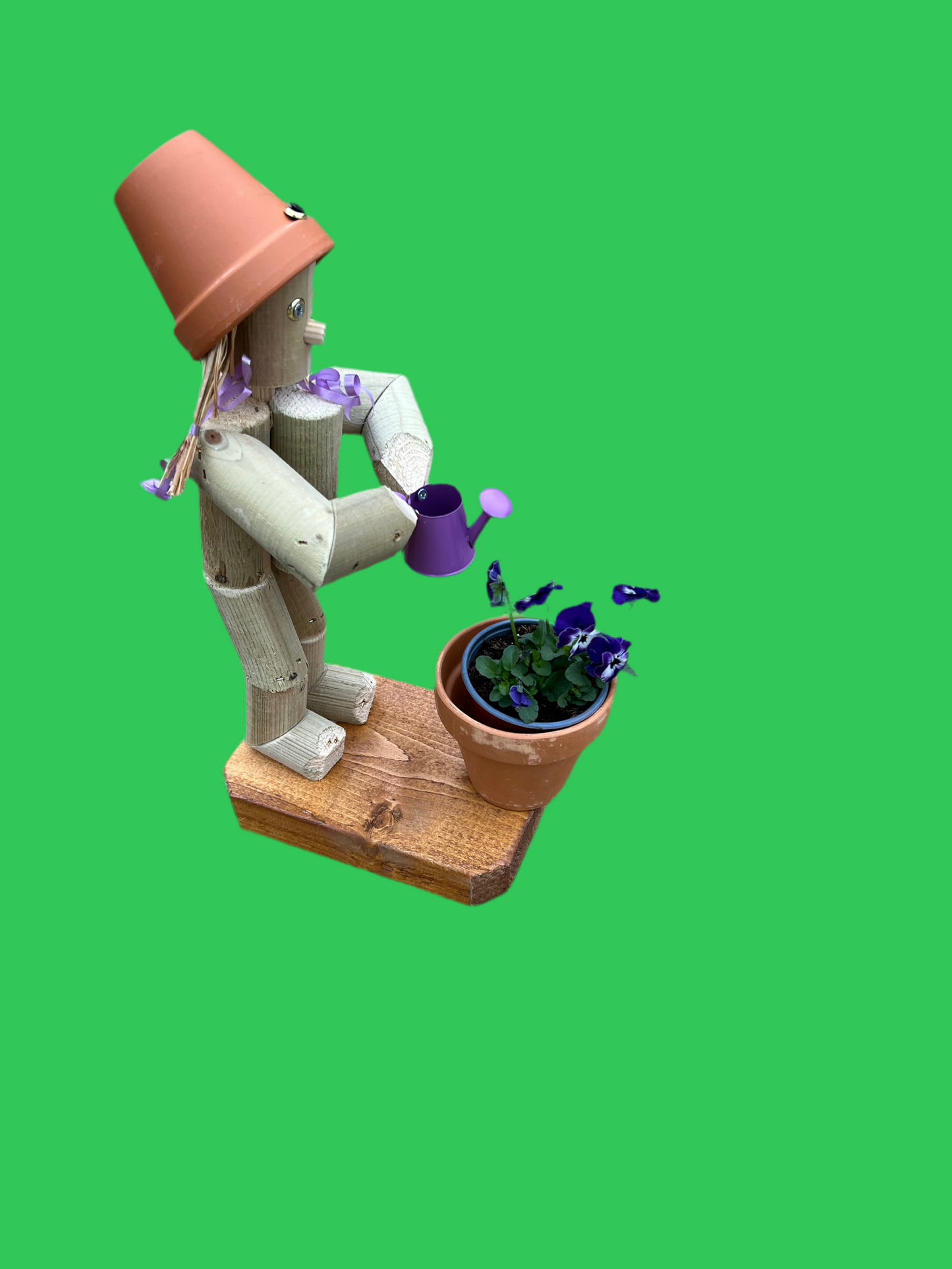Little Girl or Boy holding a watering can
