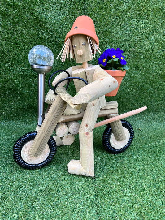 motorcycle with solar light