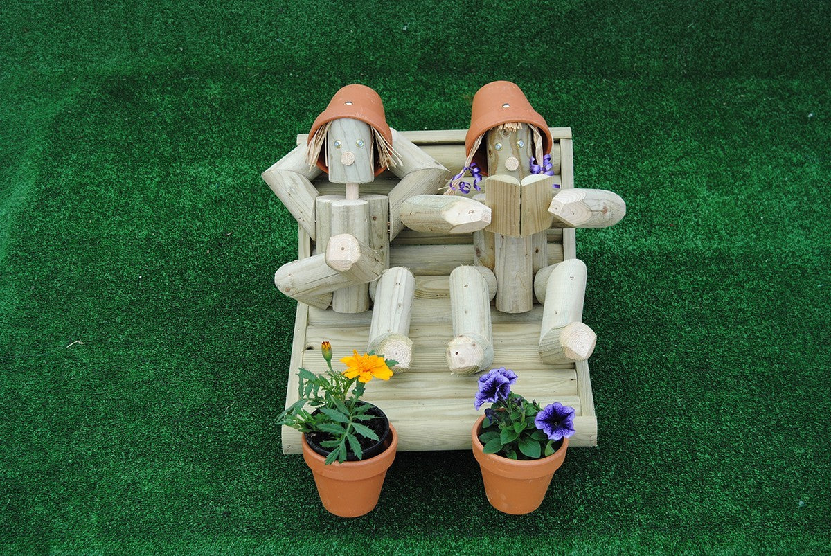 Couple on a deckchair